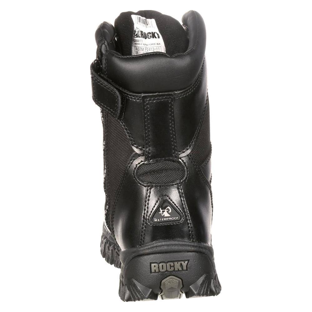 Black 8 in. Alphaforce Work Boots L26315