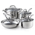 8-Piece Stainless Steel Induction Cookware Set F630
