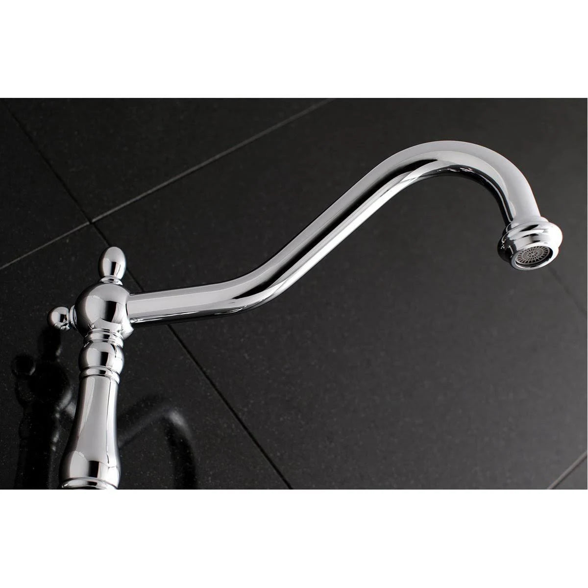 Wall Mount Tub Filler, Matte Black H14373