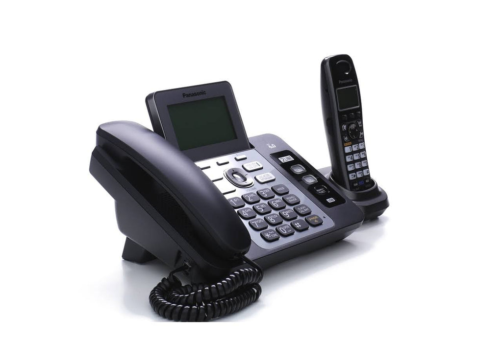 Two Line Dect 6.0 Expandable Digital Cordless Phone A586074