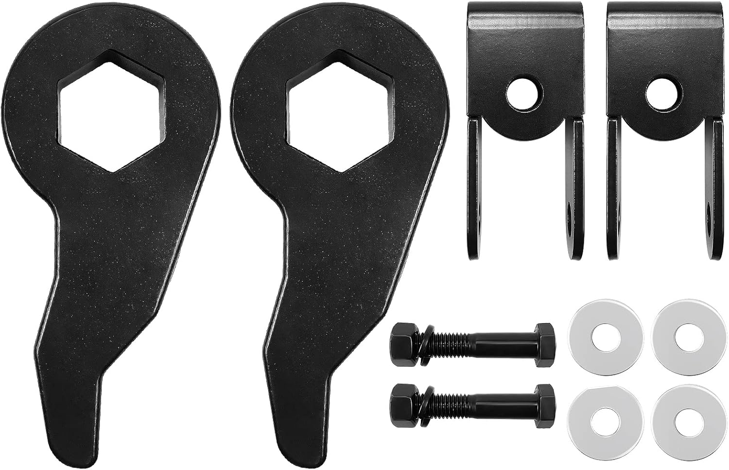 1"-3" Forged Adjustable Suspension Leveling Lift Kits with Shock Extenders Pack of 2 T802