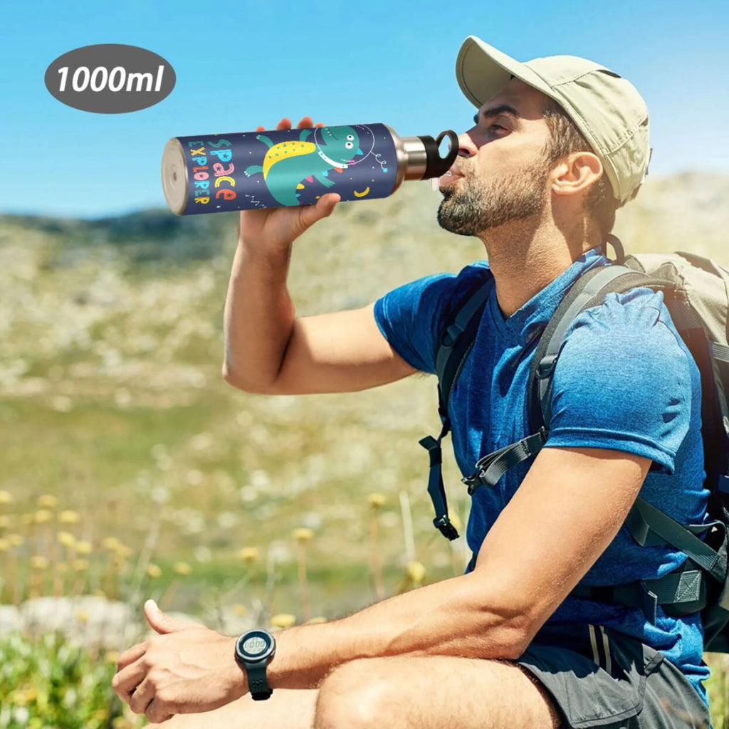 Stainless Steel Insulated Water Bottle with Straw Lid N742578