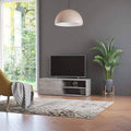Concrete Gray TV Cabinet Chipboard O9033