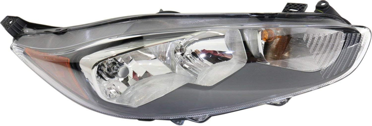 Headlight Set of 2 Clear Lens Halogen Composite with bulbs J2569
