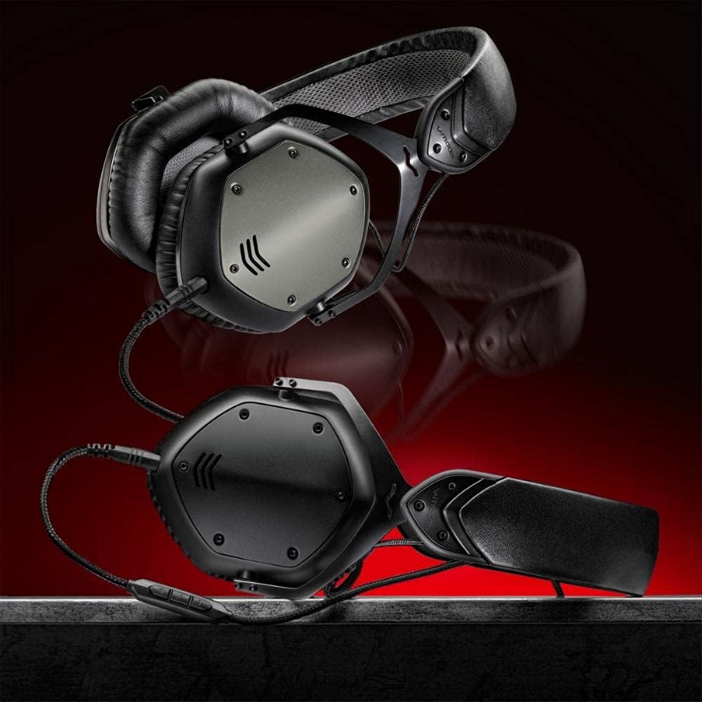 Matte Black Over-Ear Metal Headphone H320