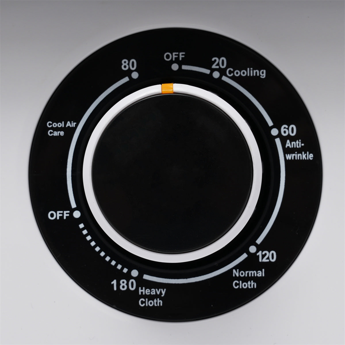 1.95cu.ft Clothes Dryer, 830W, Stainless Steel Tumbler, 5 Programs, Black Door P9387