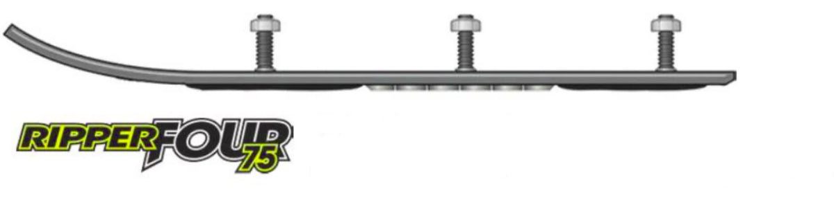 Ripper Wearbar and Carbides for SKI-DOO FORMULA MACH Z 1993-1995 A79657