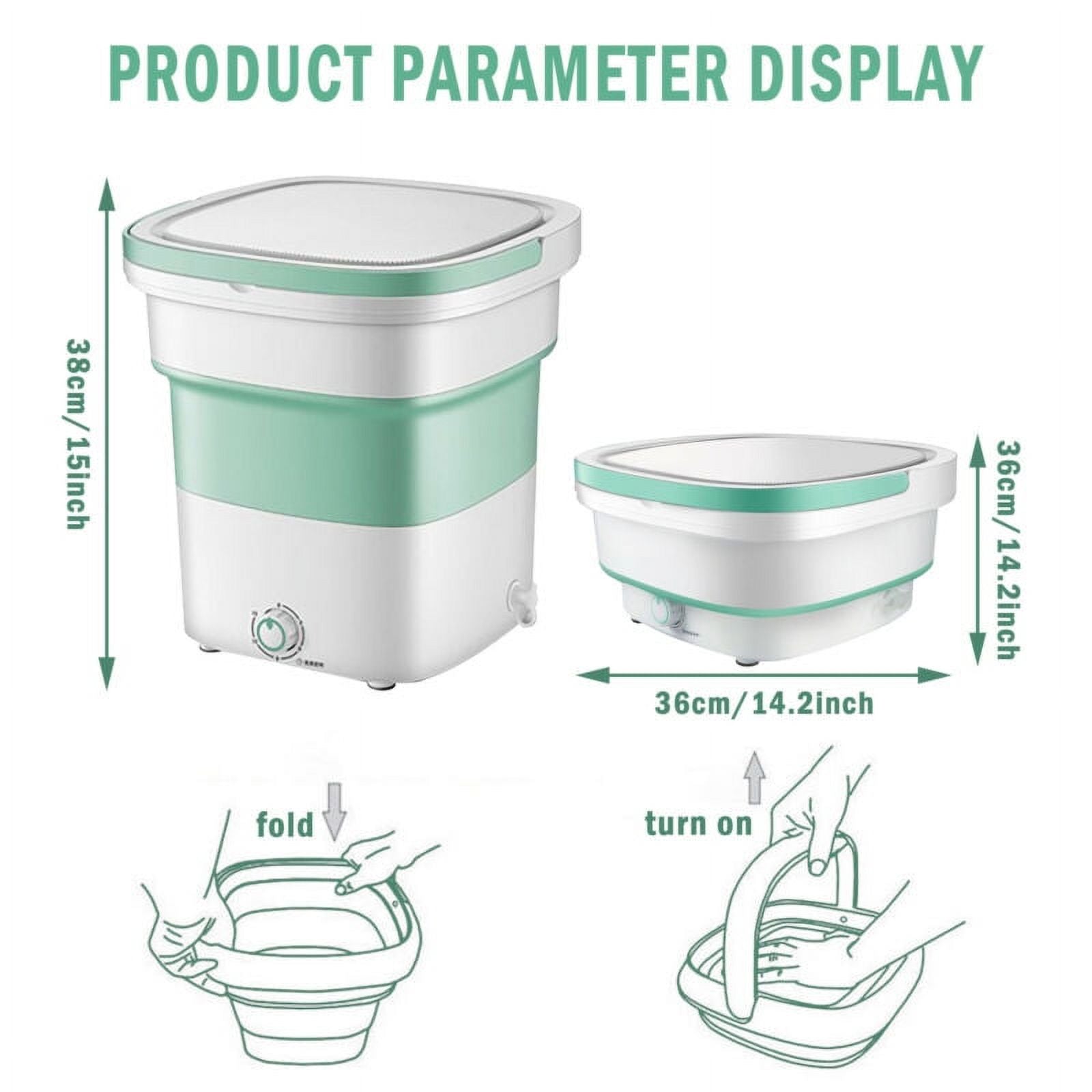 Portable Foldable Mini Washing Machine 110V Z9811