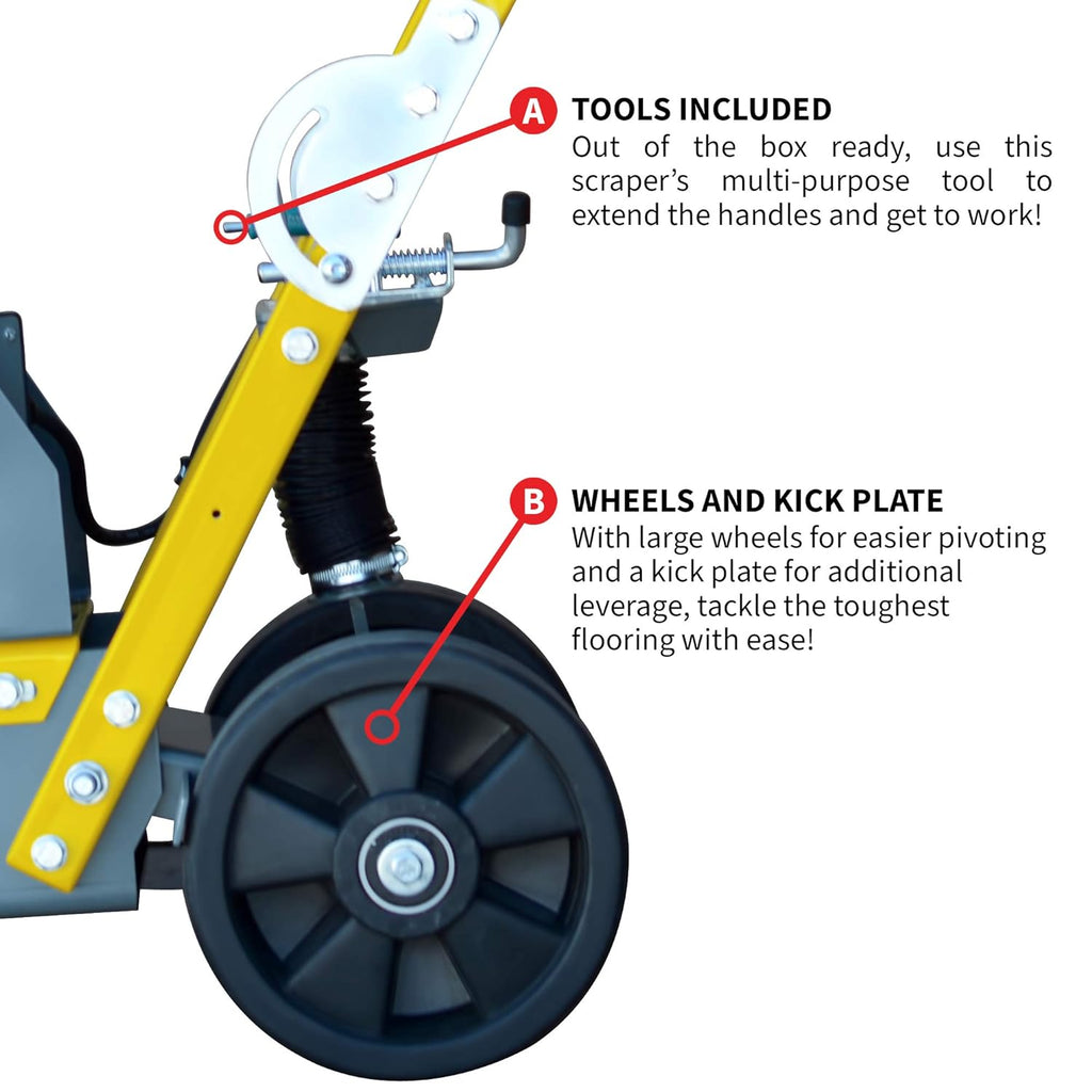 8in. Electric Tile Floor Remover Y557