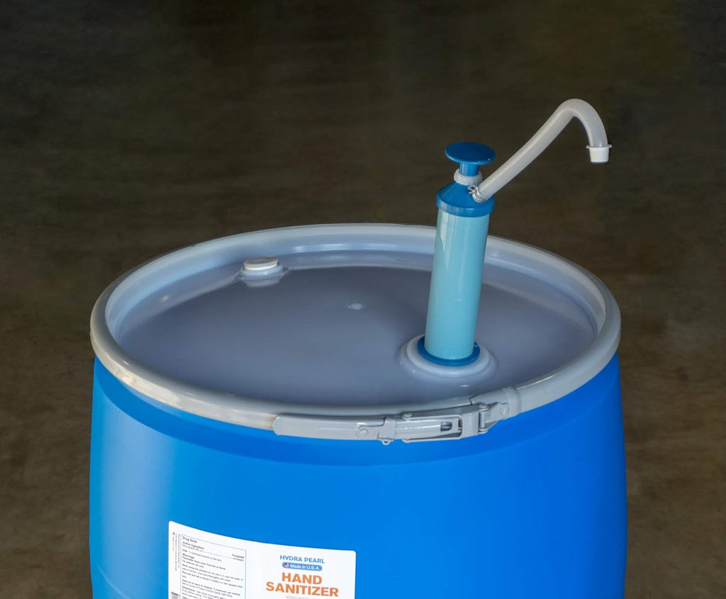 Hydra Pearl Hand Sanitizer Gel - 70% Alcohol - Unscented - 50 Gallon (189 L) With Drum Pump F349