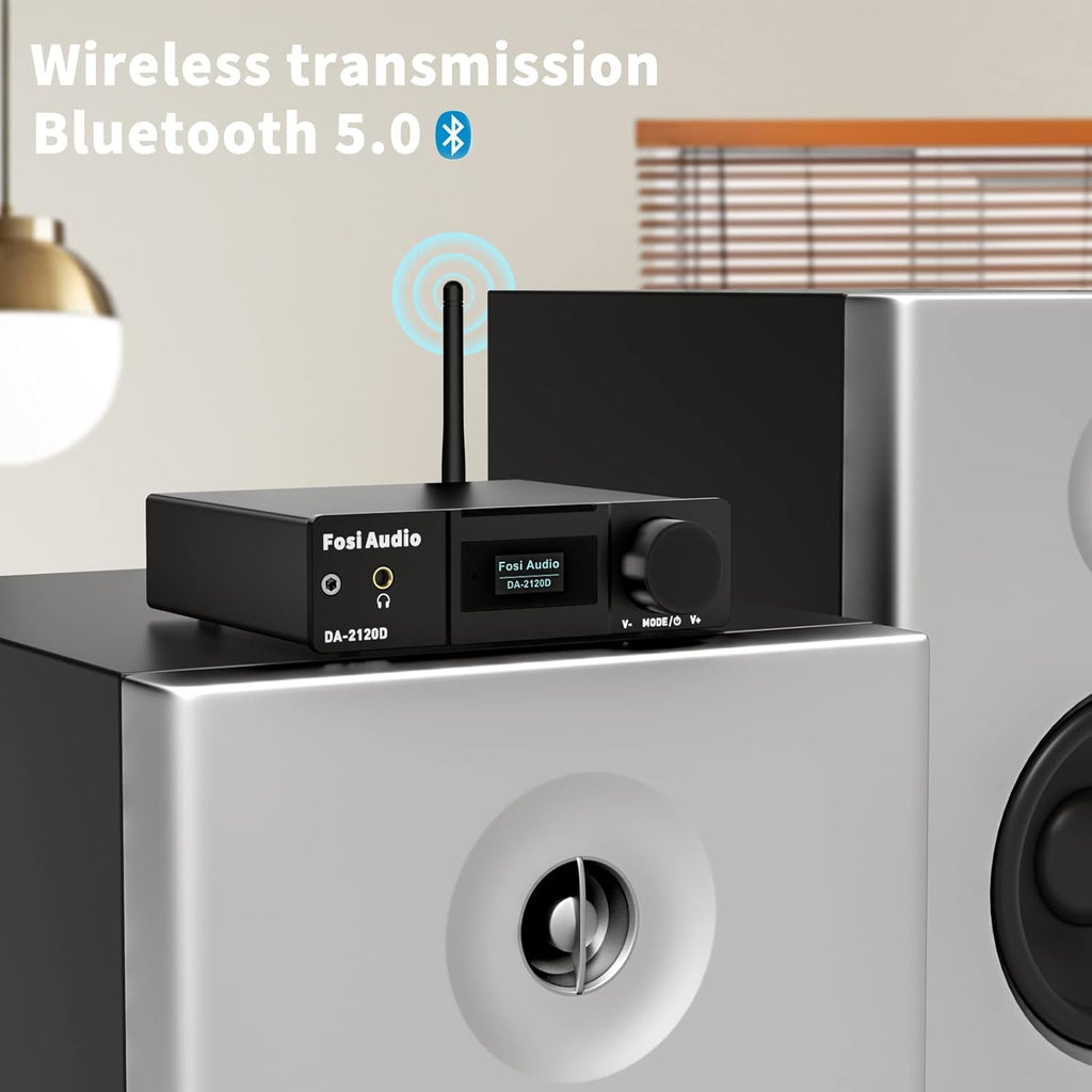 Bluetooth 5.0 2.1 Channel Class D Mini Stereo Amplifier H737