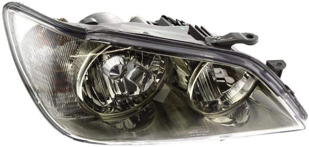 Passenger Side Head Light Assembly with Bulbs HID Type E570