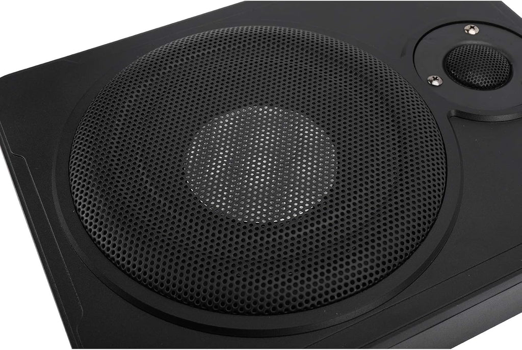 8" 600w Slim Under-Seat Powered Subwoofer Sub Bass Speaker Kit Pack of 2 F2774