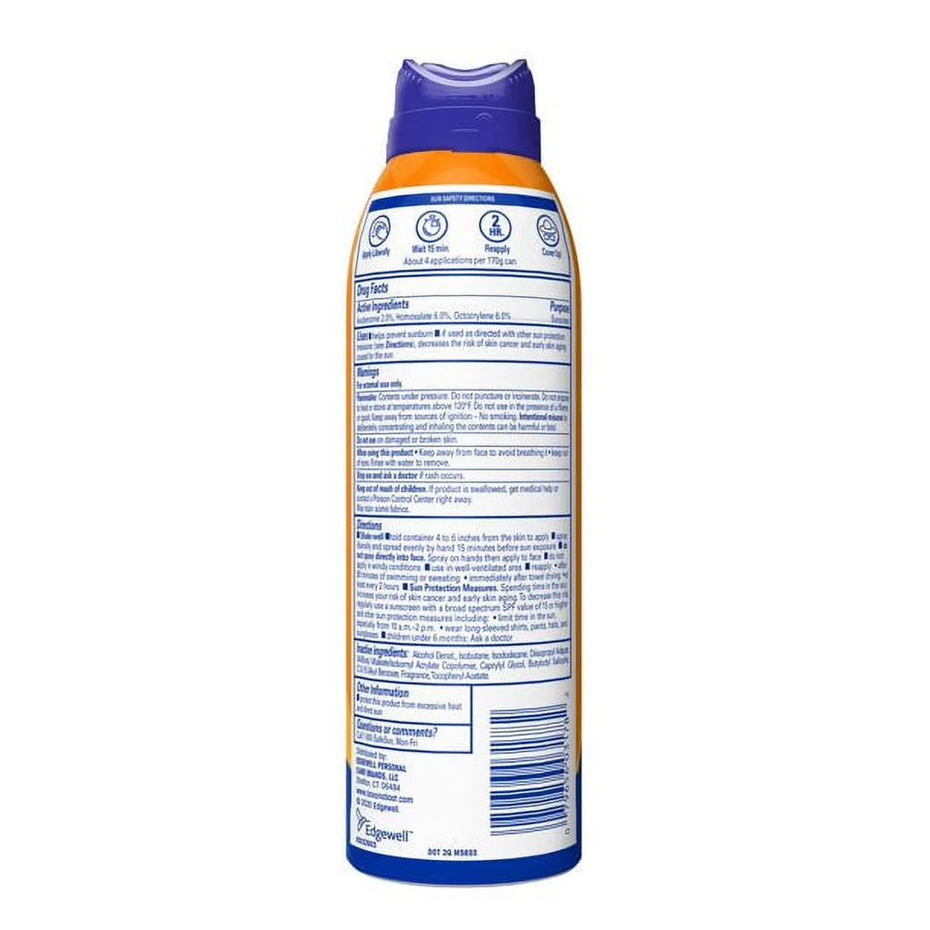 SPF 30 Sunscreen Spray 6 oz (Pack of 6) K238109
