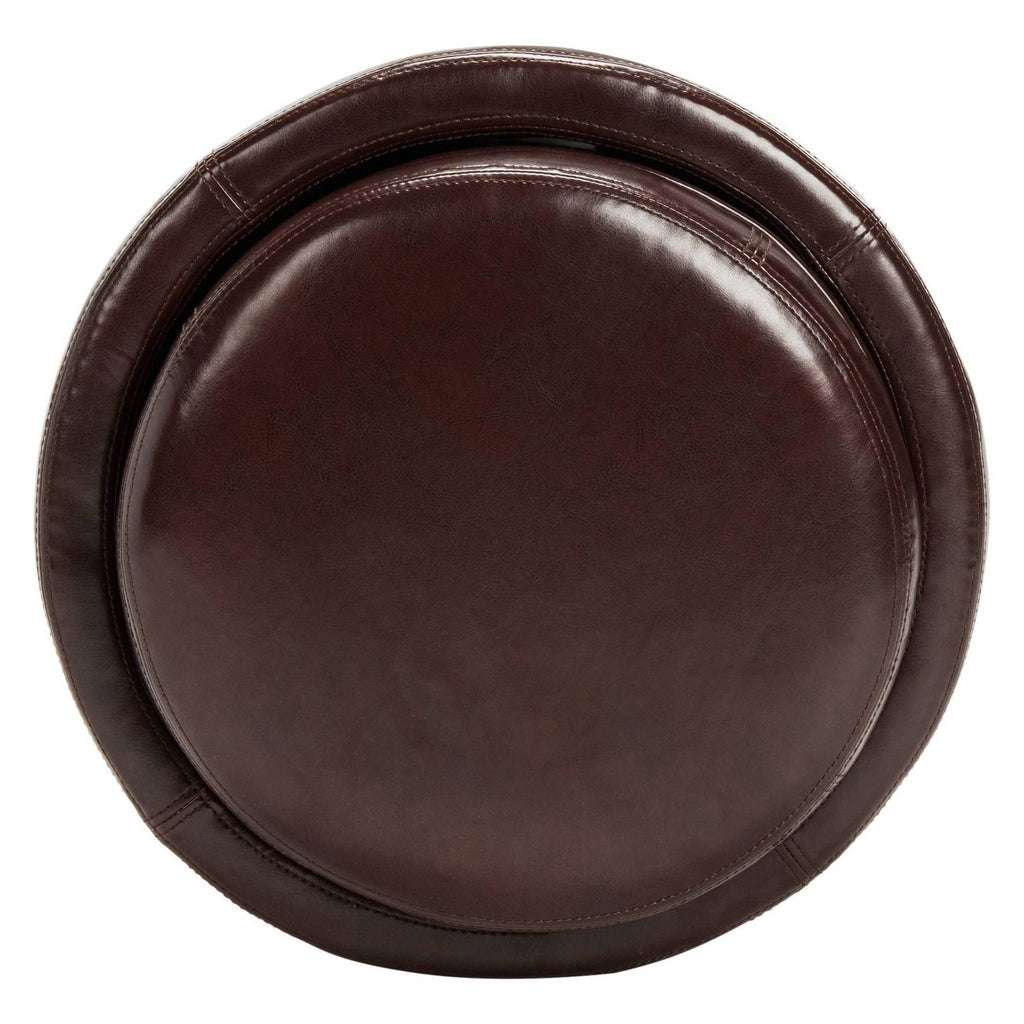 Round Storage Tray Ottoman V4511
