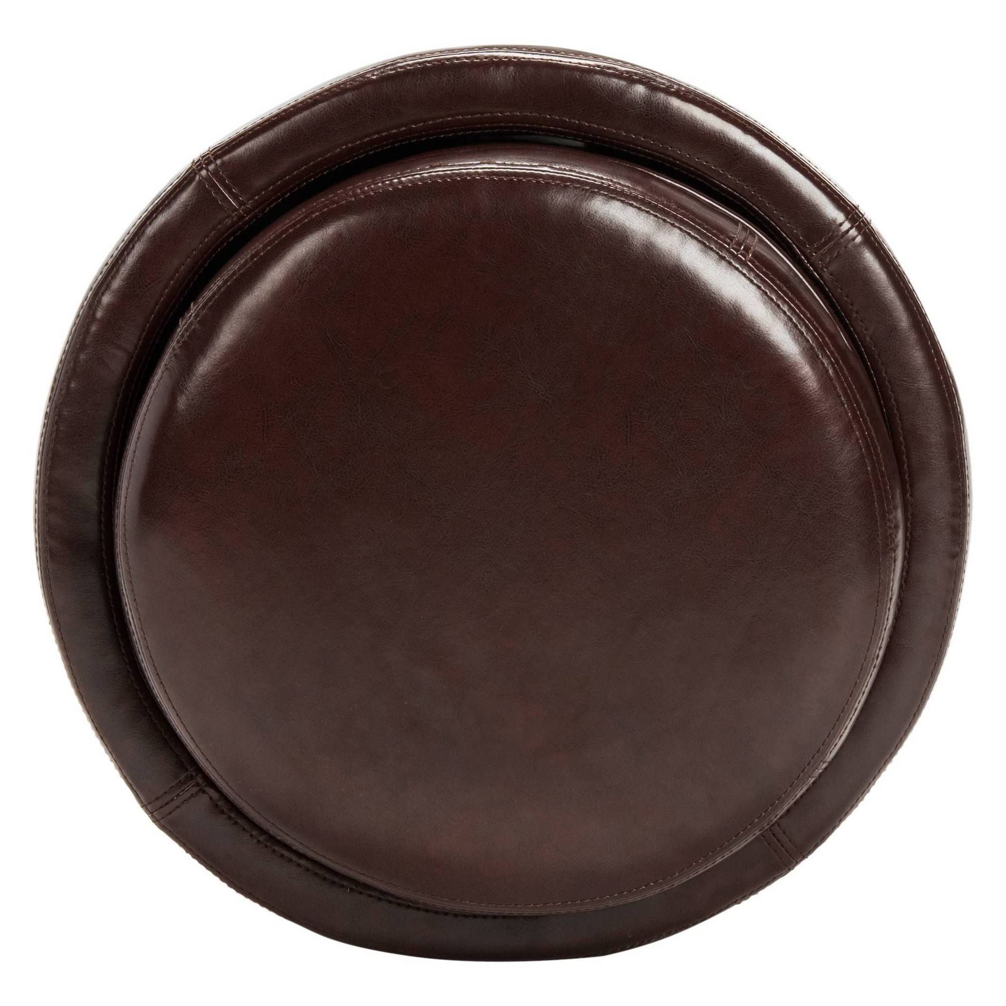 Round Storage Tray Ottoman V4511