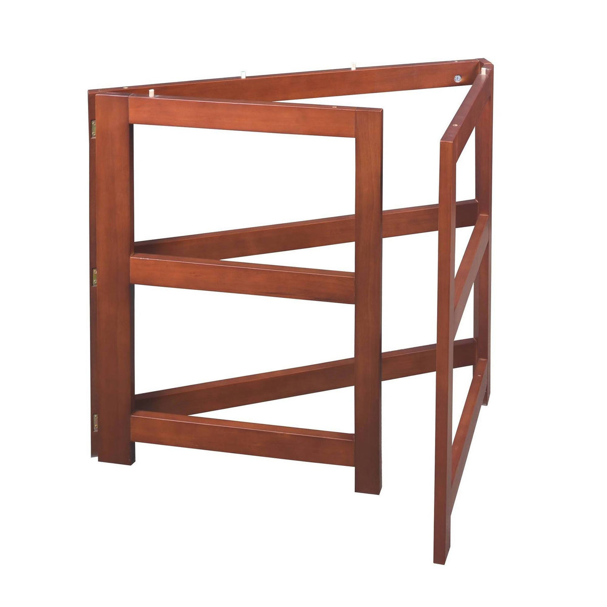 Cherry 28 inch High Folding Bookcase N639133