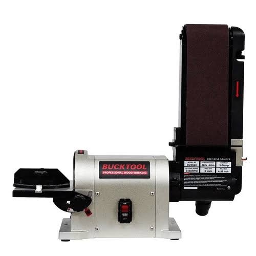 Belt Disc Sander Benchtop with 3/4HP Direct-Drive Motor and Portable Al Base K137726