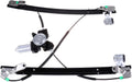 Front Left Power Window Motor and Regulator Assembly Pack of 2 T174