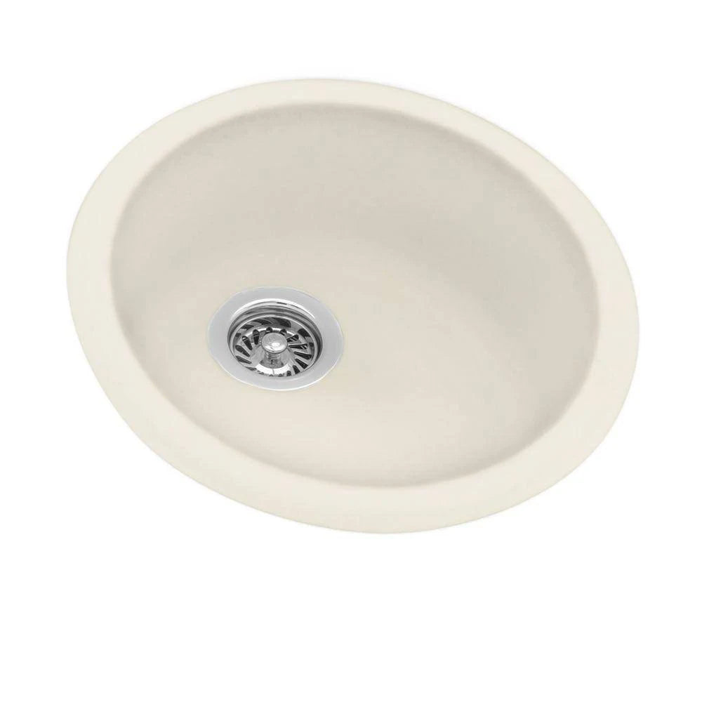 Bone Round Drop in Kitchen Sink Z193