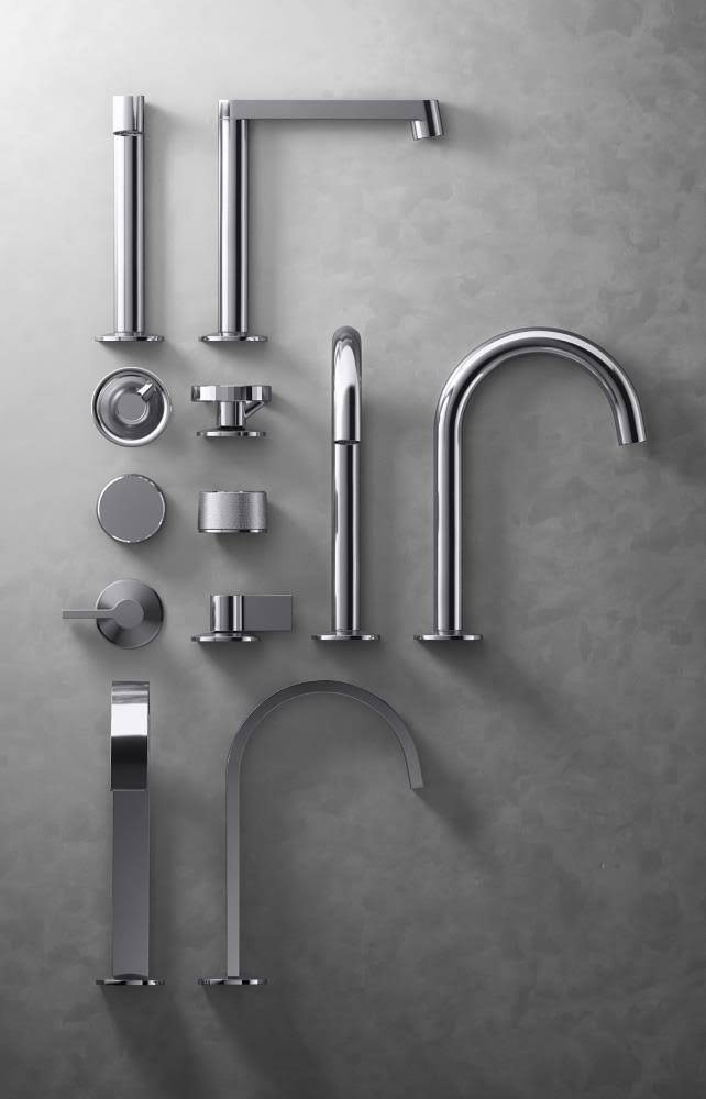 Polished Chrome Thermostatic Valve Trim D3008