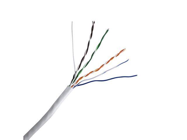 Cat5e Riser 1000ft 24AWG 4 Pair Solid Bare Copper 350MHz UTP V14997