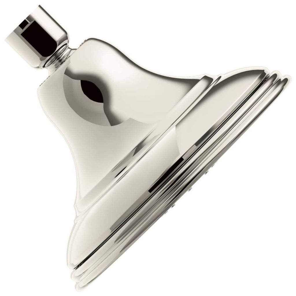 Vibrant Polished Nickel Single Function Shower Head U78370