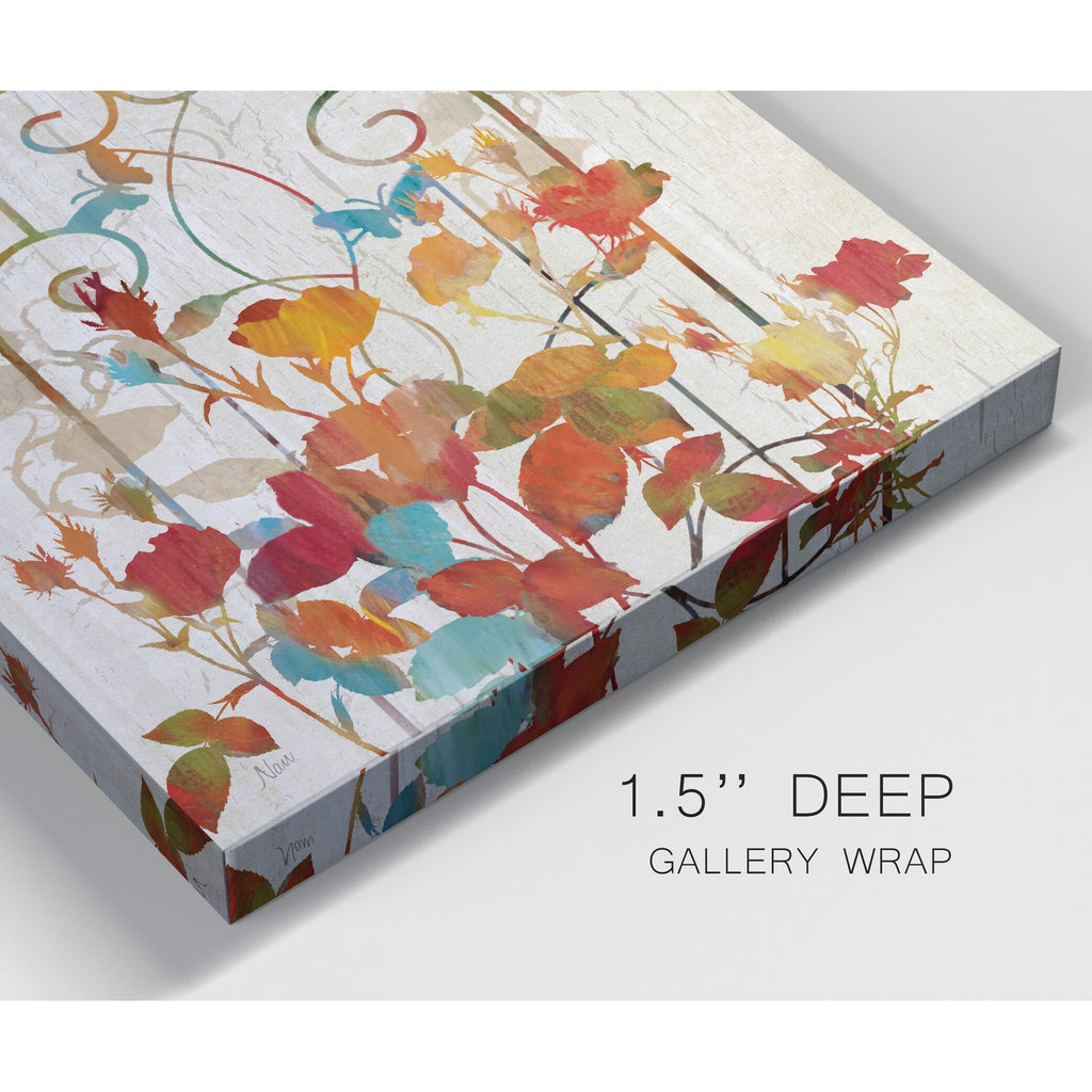 Rainbow Trellis Gallery Wrapped Canvas K402