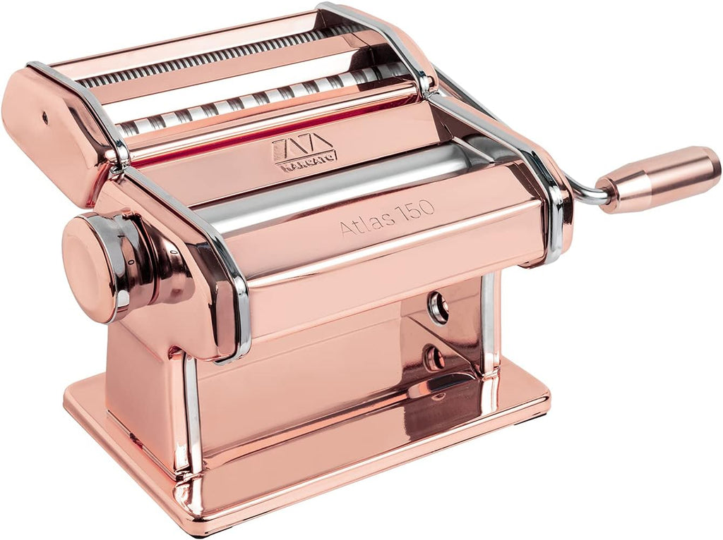 Black Pasta Machine with Pasta Cutter and Hand Crank B349205