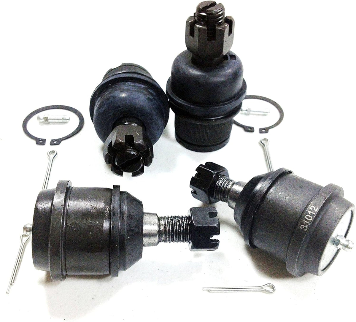 4 Piece Suspension Kit Front Upper & Lower Ball Joints U281