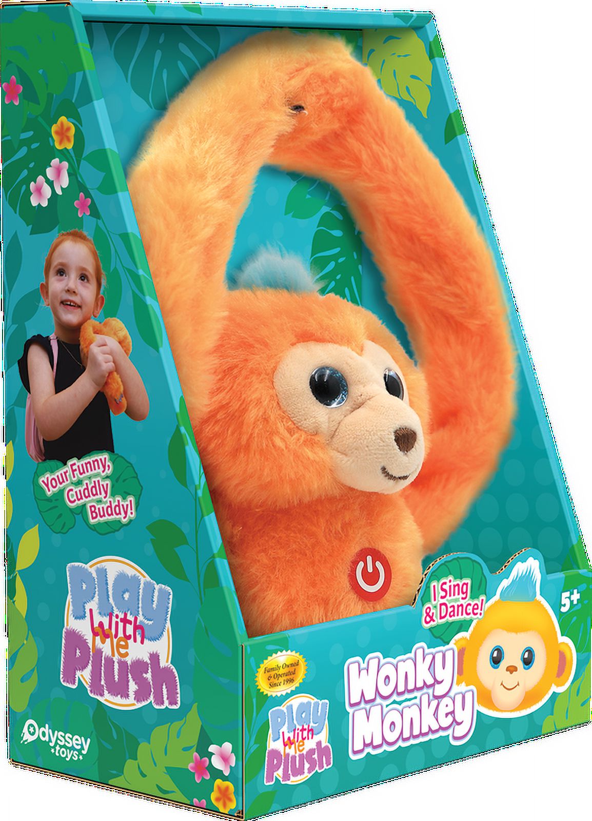 Plush Wonky Monkey I38553