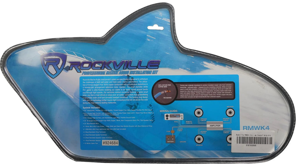 5 Zone Marine Receiver with Bluetooth and 6-Channel Amplifier V122713
