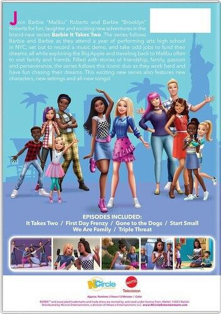 Barbie: It Takes Two [New DVD] F903