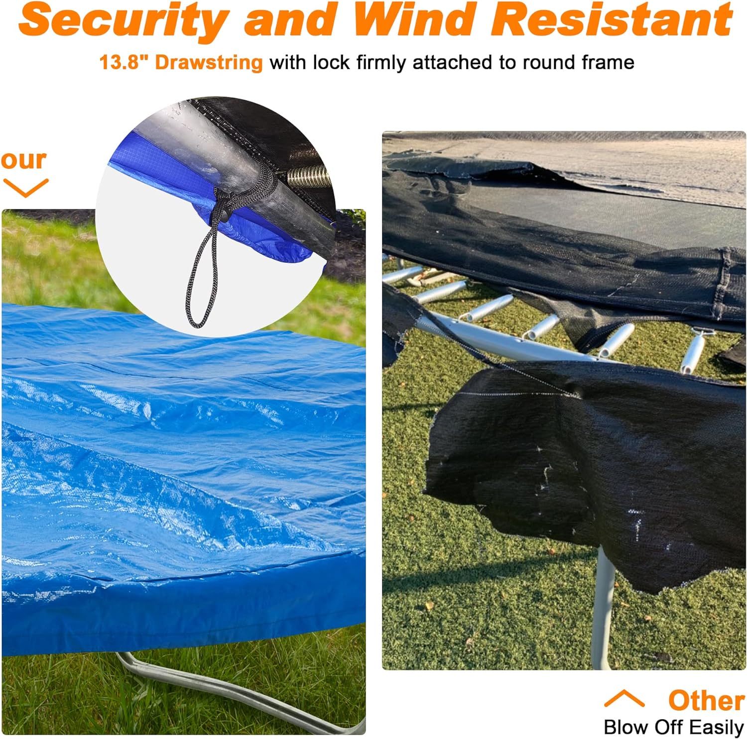 10 Foot Trampoline Winter Cover L586