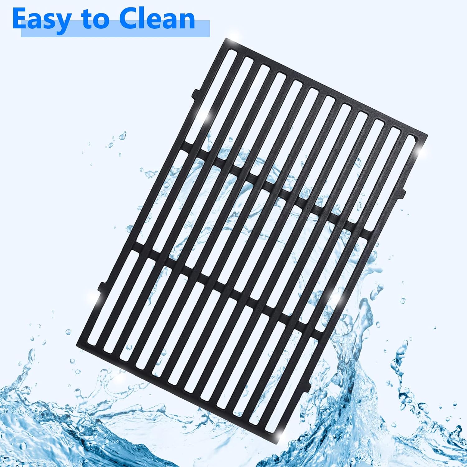 Set of 2 Cast Iron Grill Grates S254533