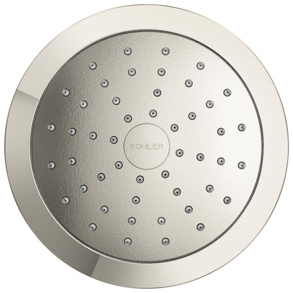 Vibrant Polished Nickel Single Function Shower Head U78370