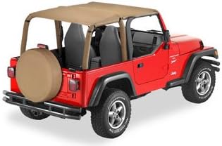 Spice Safari-Style Bikini Top for Jeep Wrangler TJ C725463