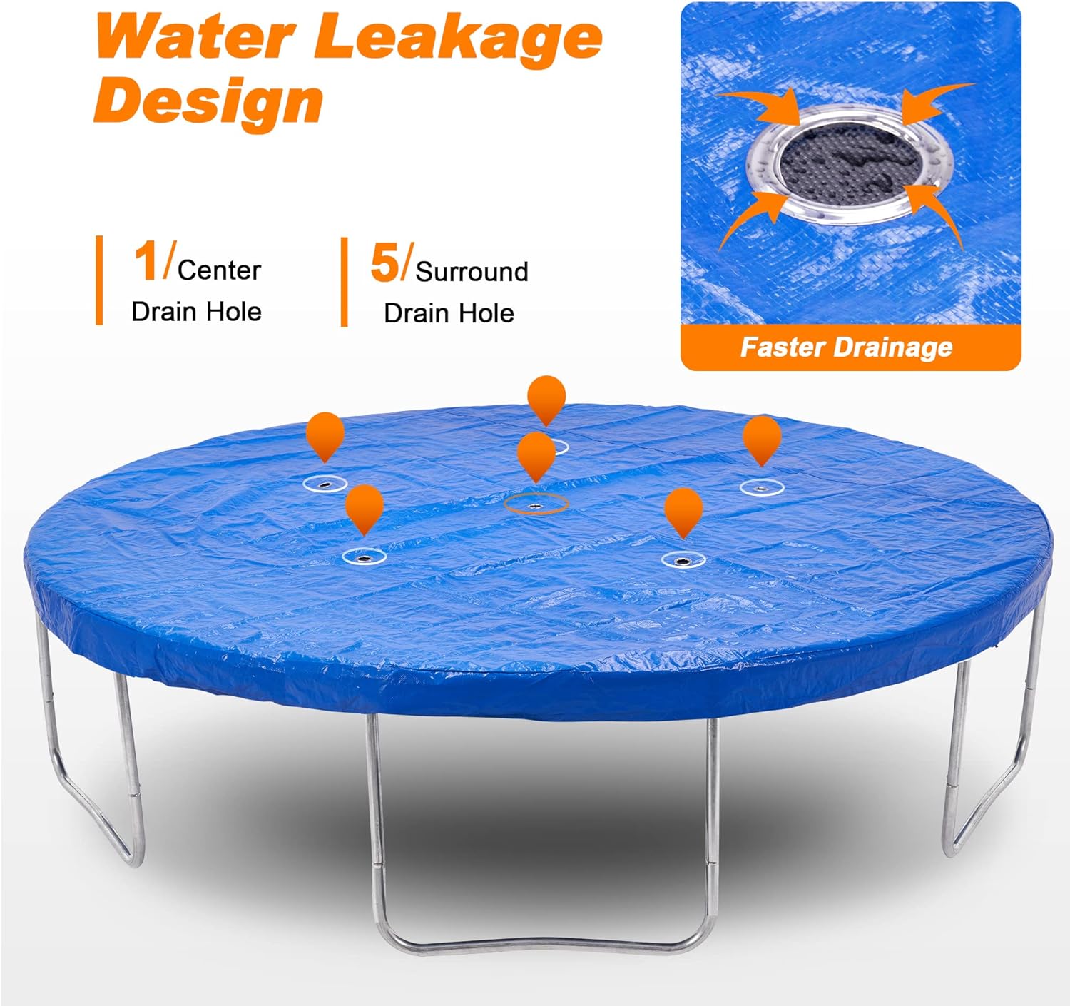 10 Foot Trampoline Winter Cover L586