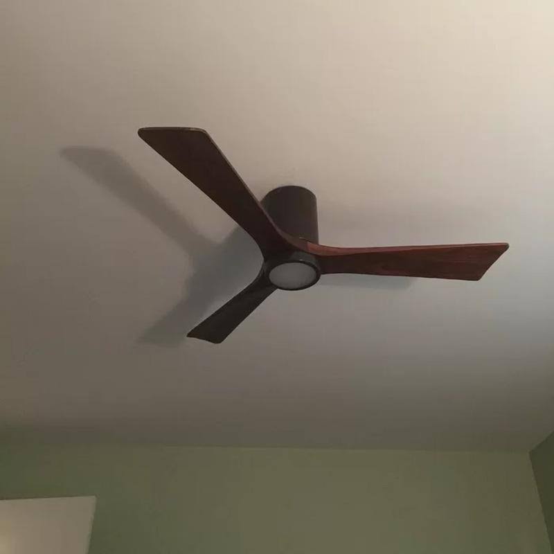 Matte White 52 Inches Ceiling Fan with Light Kit Q972