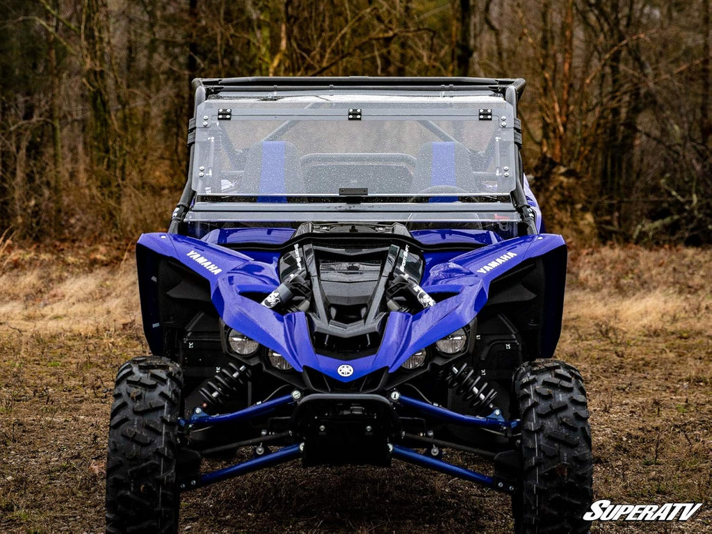 Flip Windshield for Yamaha YXZ, 1/4” Clear Scratch Resistant Polycarbonate C73243