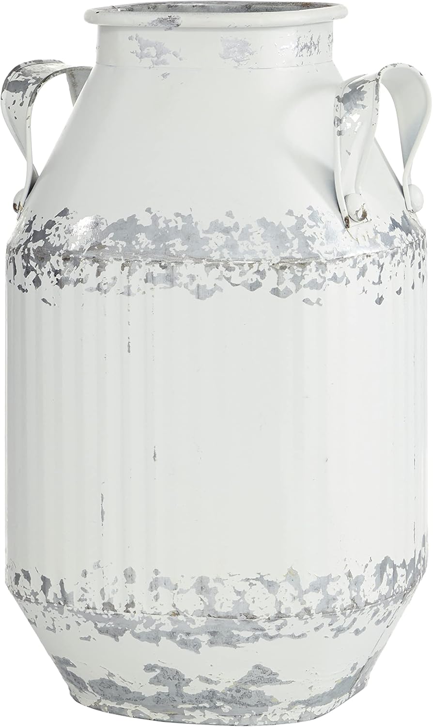 White Decorative Milk Can S143795