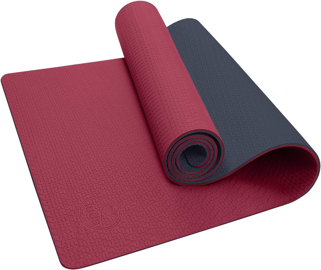 Non Slip Textured Yoga Mat with Carrying Strap V65338