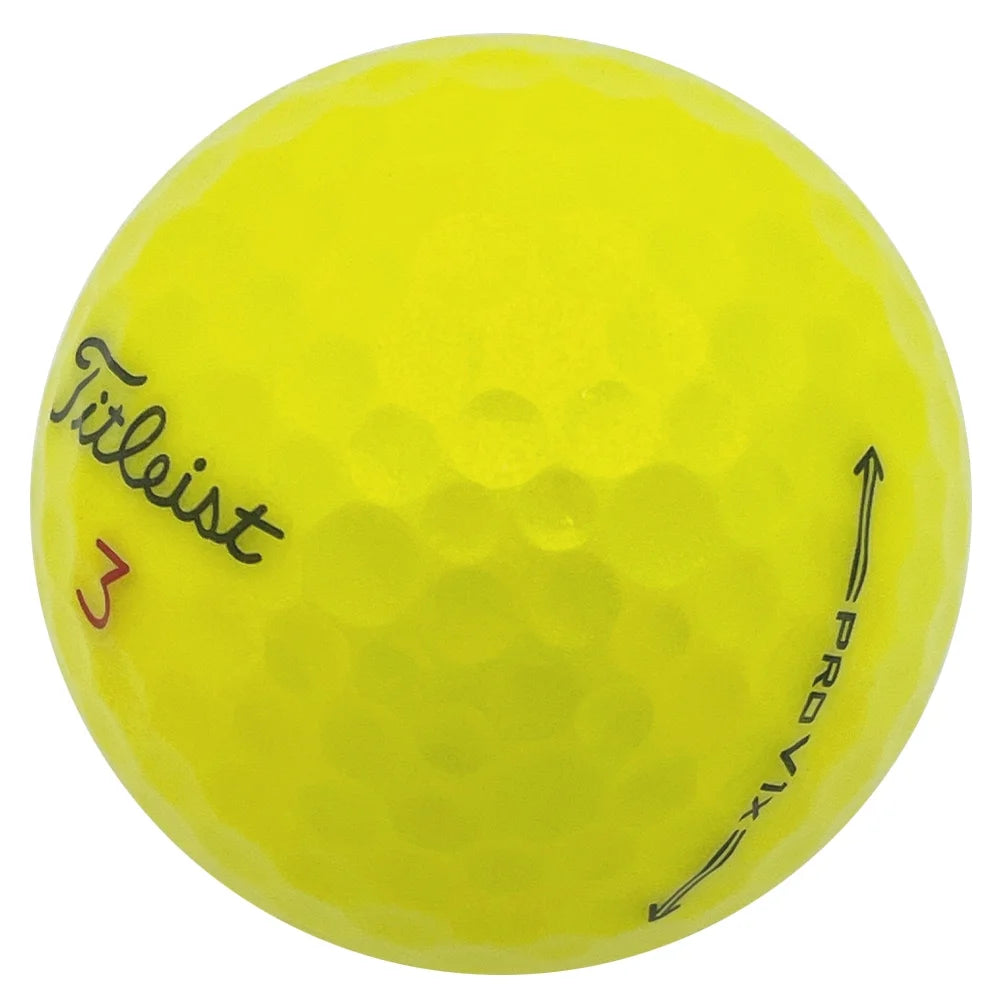 36 Yellow Pro V1x 2022 Recycled Golf Balls X269436