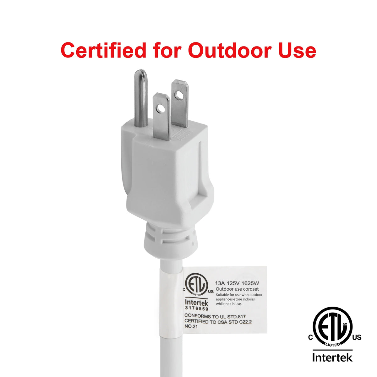 16/3 SJTW 35 ft Indoor/Outdoor Extension Cord P741