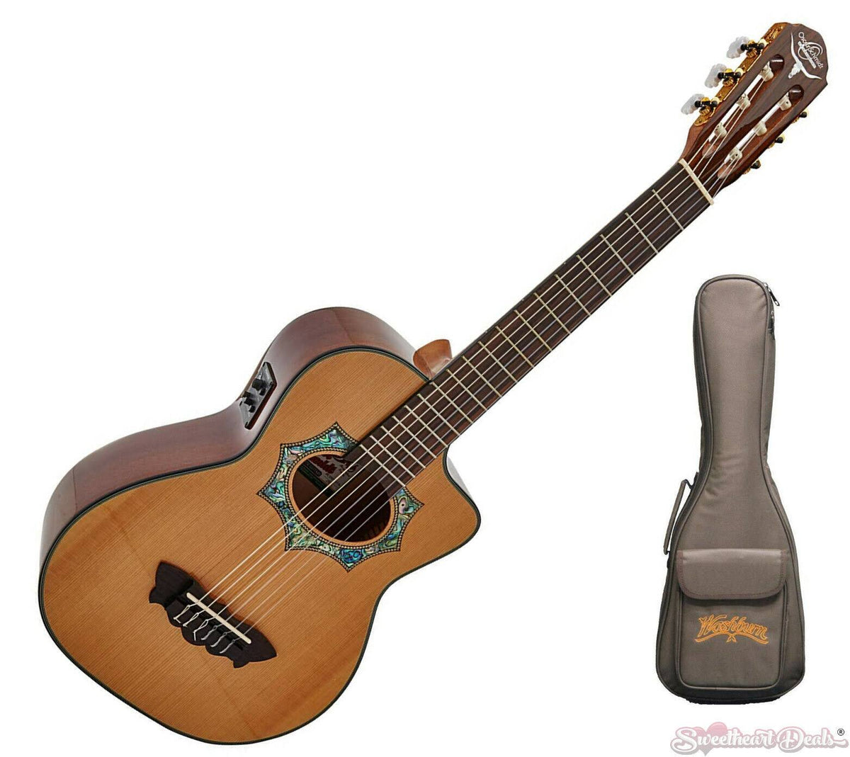 Acoustic Electric Requinto Guitar K35047
