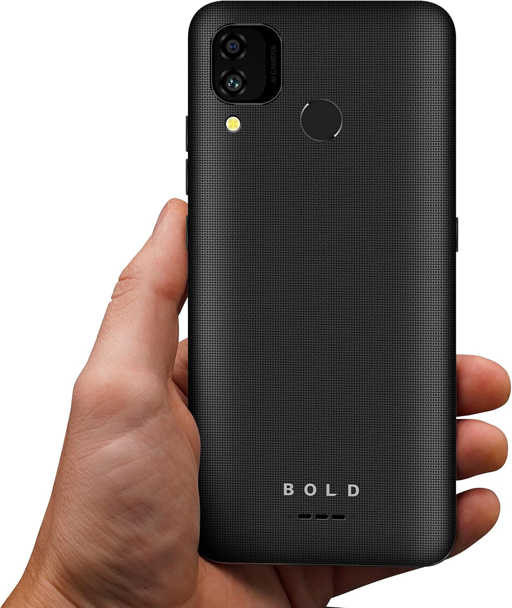 Black 6.1" HD+ Infinity Display 32 GB Dual 13MP Camera Smartphone Q373724