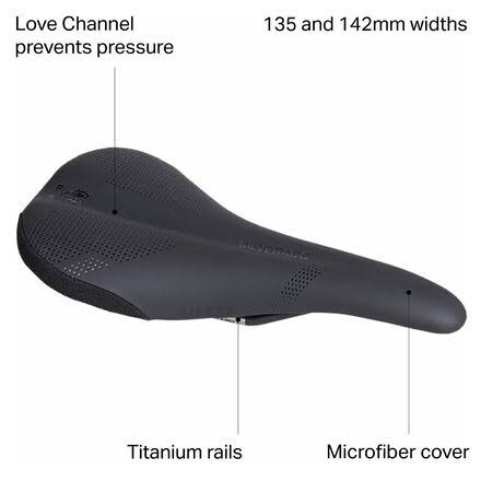 Titanium Black Medium Saddle J780