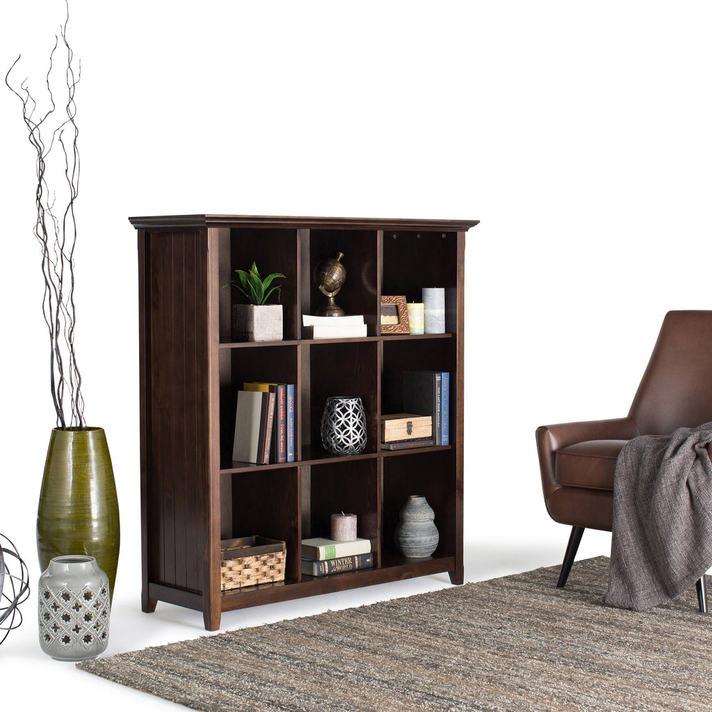 9 Cube Bookcase and Storage Unit Black T870165