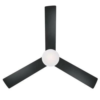 52x22 3-Blade LED Ceiling Fan with Remote Control and Light Kit K810115