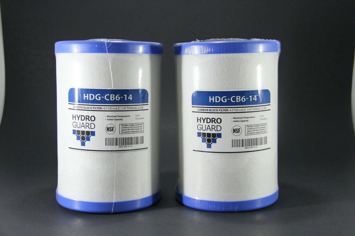 2 Pack Carbon Block Water Filter X355